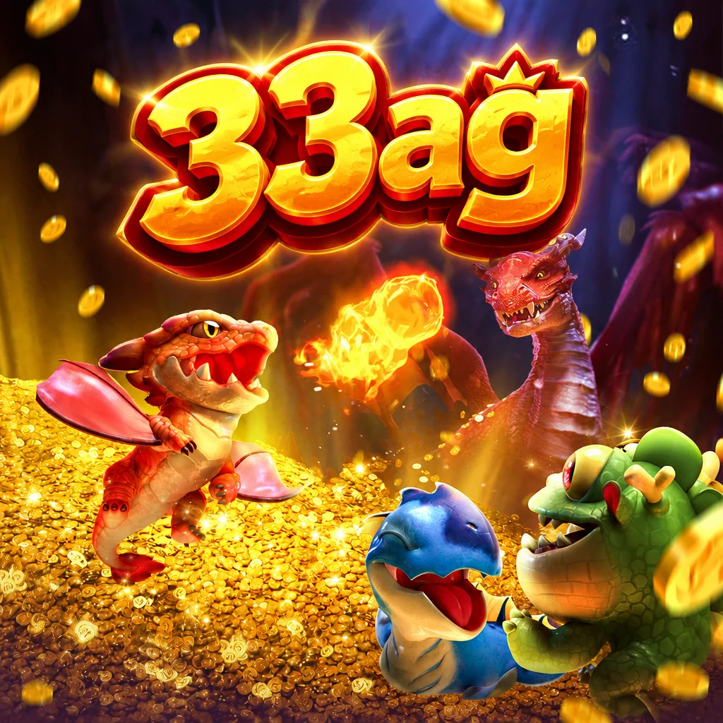 Sarang naga misterius dengan telur naga menyala dalam visual permainan Dragon Hatch dari 33ag